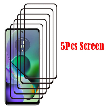 Full Cover Full Glue Tempered Glass For Motorola Moto G54 G84 Screen Protector For Moto G14 Camera Film