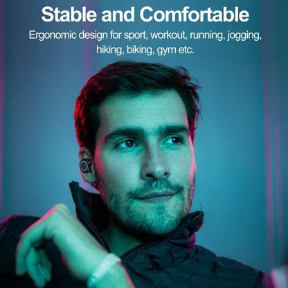 Auriculares Inalámbricos Y50 TWS Bluetooth 5.0 Deportivos con Micrófono y Pantalla LED (Control Táctil, Estéreo 9D, Impermeables)