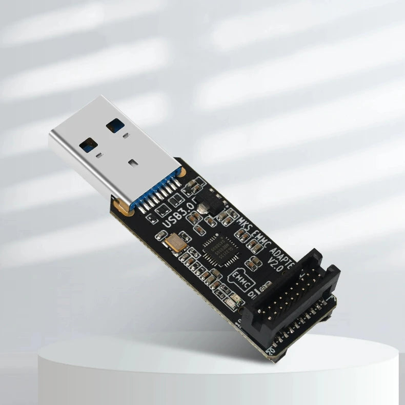 Lector Tarjetas USB 3.0 KUFAN MKS EMMC-ADAPTER V2 para Módulo MKS EMMC / MicroSD / TF