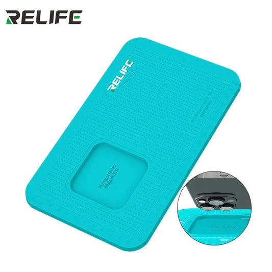 Almohadilla Silicona Antideslizante Profesional Relife RL-004DM para Reparación (Compatible Múltiples Dispositivos, Protección Cámara)