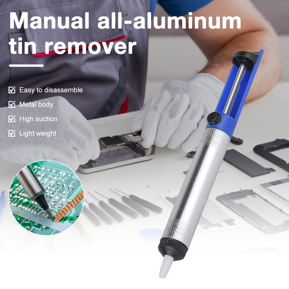 Pluma Succión Estaño Eléctrica AC 110V/220V (Cautín 30W) Máquina Desoldadora Succión Vacío PCB Herramienta Soldadura