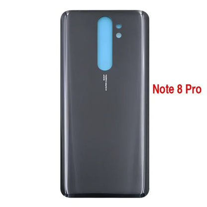 Tapa Trasera Batería Panel Vidrio 3D Carcasa con Adhesivo para Xiaomi Redmi Note 8 / Note 8 Pro (Reemplazo)