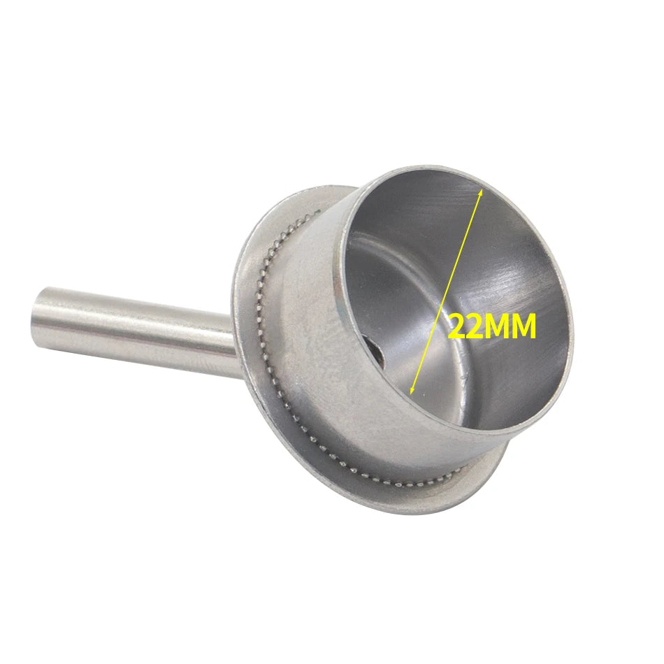 7pcs hot air gun slant nozzle 45 degree bend nozzle BGA hot air gun straight nozzle for QUICK 861DW soldering station