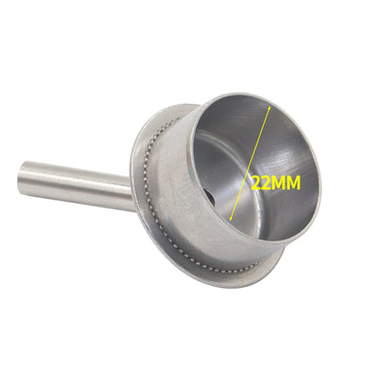 7pcs hot air gun slant nozzle 45 degree bend nozzle BGA hot air gun straight nozzle for QUICK 861DW soldering station