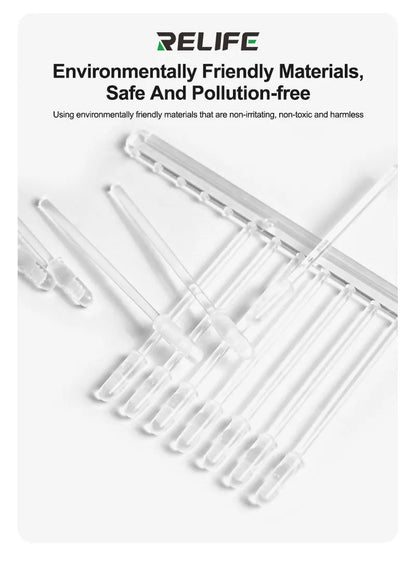 RELIFE RL-094 48PCS Camera Lens Cleaner Stick Synthetic Resin Gel Stick for iPhone Android Camera Lens Dust No damage The Chip