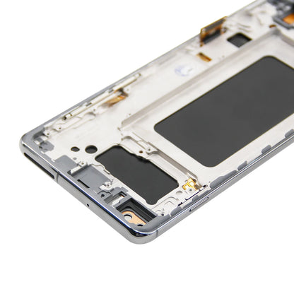 Pantalla LCD para SAMSUNG Galaxy S10 Plus, digitalizador de pantalla táctil con Marco, 100% probado, G973, G973F/DS, S10 +, G9750
