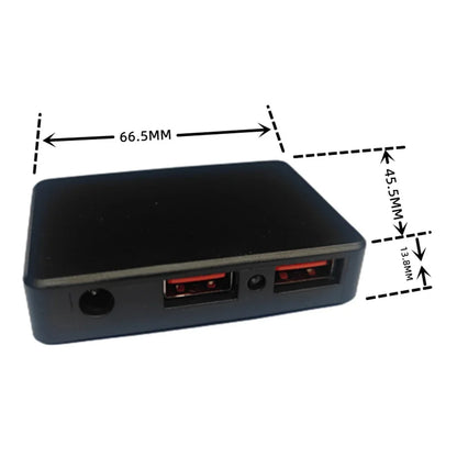 Estabilizador Panel Solar DC 5V 3A Dual USB Carga Rápida Controlador Regulador para Celular/Laptop/Cámara/Drones