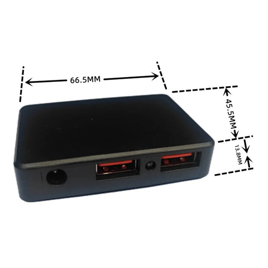 Estabilizador Panel Solar DC 5V 3A Dual USB Carga Rápida Controlador Regulador para Celular/Laptop/Cámara/Drones
