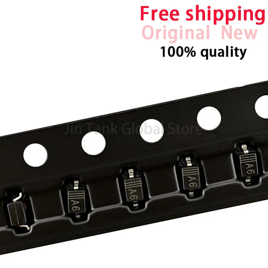 (100pcs) BAS316 SOD-323 0805 SMD Switch Diode (Marking A6)