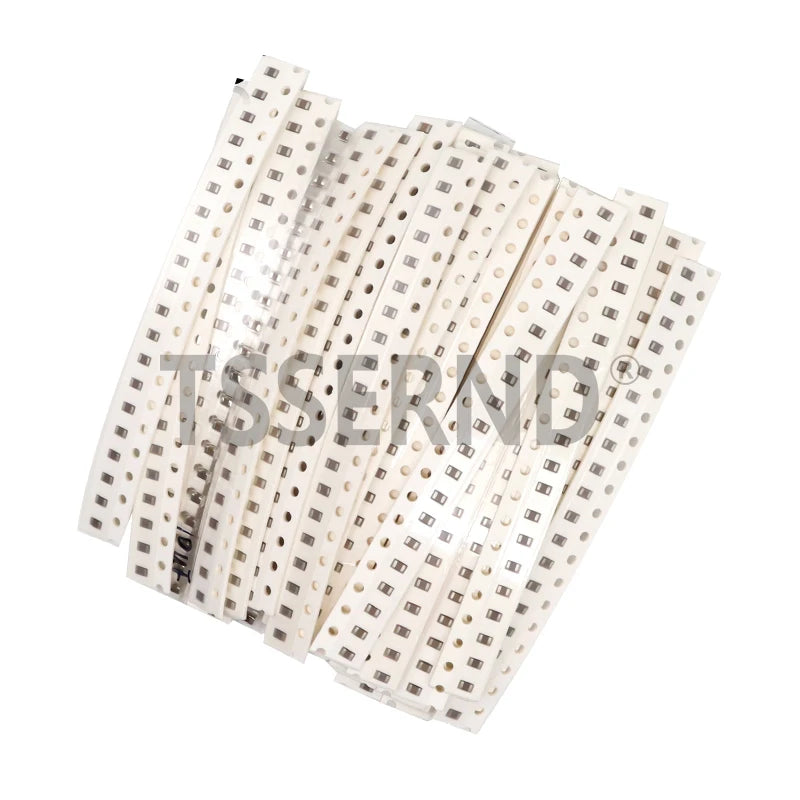 Kit Surtido Capacitores SMD (0603/0805/1206, 16/36/50 Valores, 1pF-10uF) Set Capacitancia (320/720 Piezas)