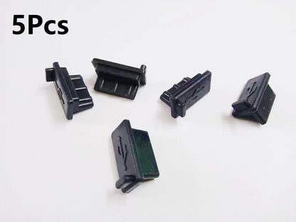 Tapón Antipolvo USB Universal Silicona Protector para Puerto/Jack Hembra Tablet/PC/Notebook/Laptop (5-10 Unidades)