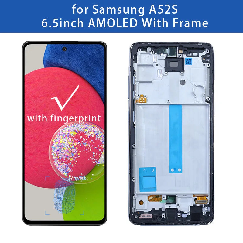 Pantalla AMOLED con Digitalizador Táctil para Samsung Galaxy A52s 5G (SM-A528B / SM-A528B/DS / SM-A528N) (Ensamblaje)
