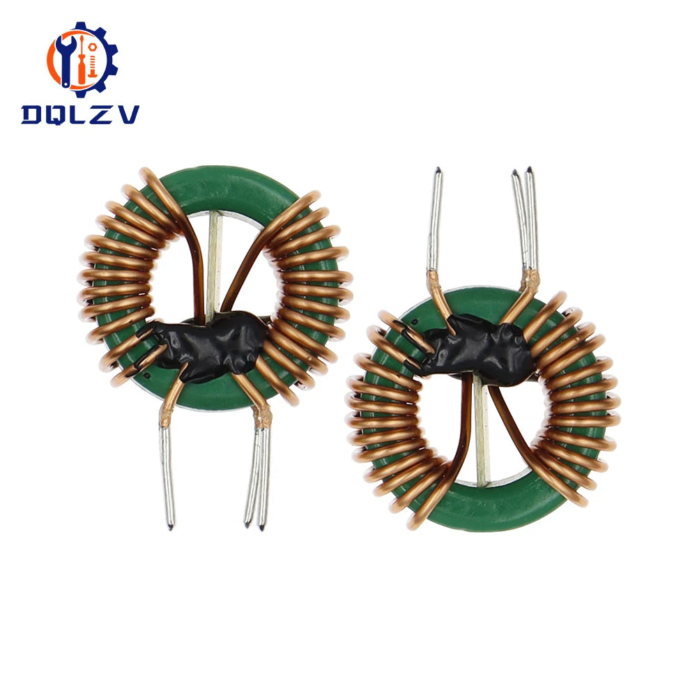Choque Modo Común Toroidal 2mH 10A (22x14x8mm, Hilo 1.0mm) - Lote 2 Piezas