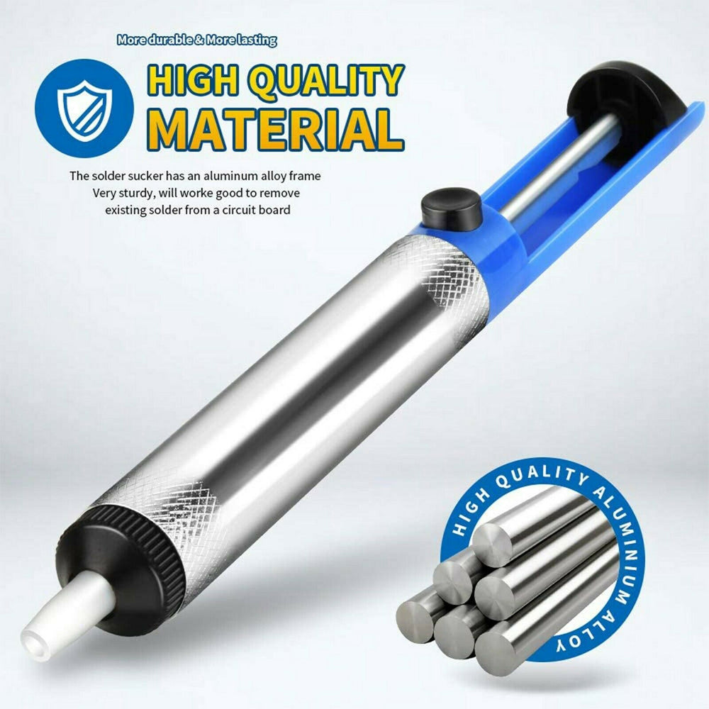 Pluma Succión Estaño Eléctrica AC 110V/220V (Cautín 30W) Máquina Desoldadora Succión Vacío PCB Herramienta Soldadura