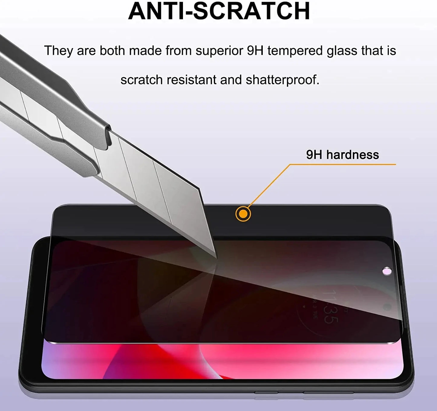 1-3Pcs Privacy Tempereed Glass Screen Protector Anti-Spy for MOTO G50 G84 G34 G54 G53Y G53J 5G Power G Stylus 5G 2023