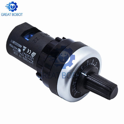 BS LA42DWQ-22 1K 2K 5K 10K 20K 50K 100k 200k 500K  22mm Diameter Pots Rotary Potentiometer Resistance Switch for arduino