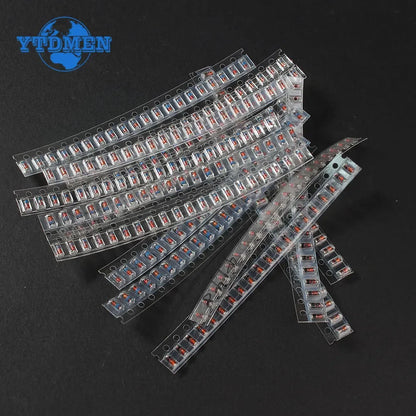 Kit Surtido Diodos Zener SMD LL34 (0.5W/1/2W, 3V-39V) 1N4148 (300 Unidades)