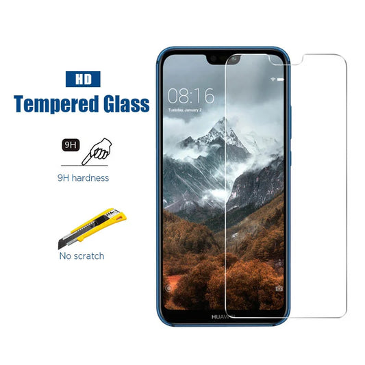 3PCS 2PCS Screen Protector for Huawei P30 P40 P20 Mate 20 Lite Y6 Y7 Tempered Glass on Huawei P Smart Z  2019 2021 Nova 5T Glass