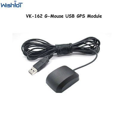Receptor GPS USB VK-162 G-Mouse (Dongle) para Navegación Raspberry Pi/Windows/Linux (Soporta Google Earth)