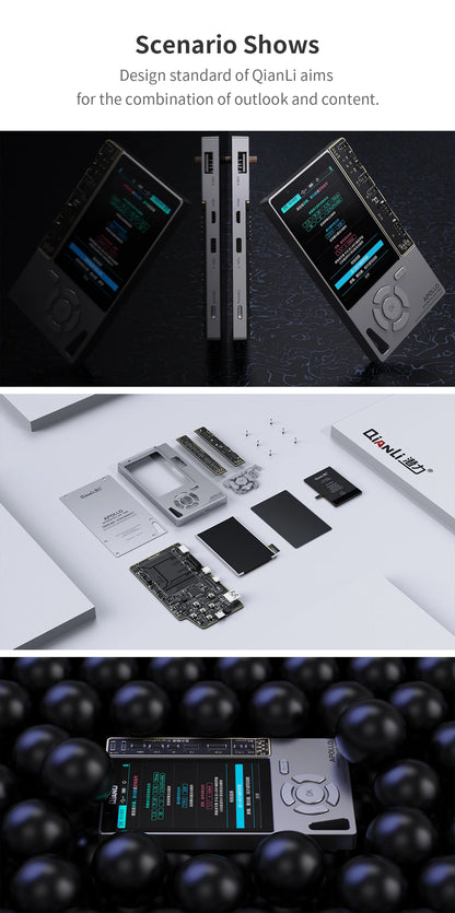 Qianli Apollo interstellar One For iPhone Fixed Photosensitive Original Color Data Line Detection Battery Code Read And Write