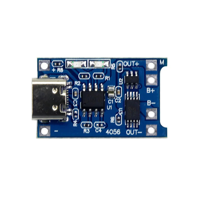 DIY Type-C Micro USB 5V 1A 18650 TP4056 Lithium Battery Charger Module Charging Board With Protection Two-in-One