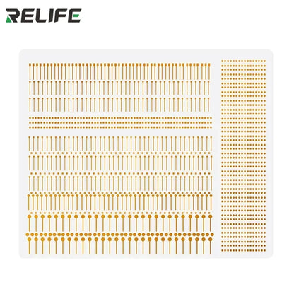 Set Puntos Reparación Soldadura RELIFE RL-007GA (Rápido, Sin Bucle) para Pads Teléfono Diferentes Tamaños