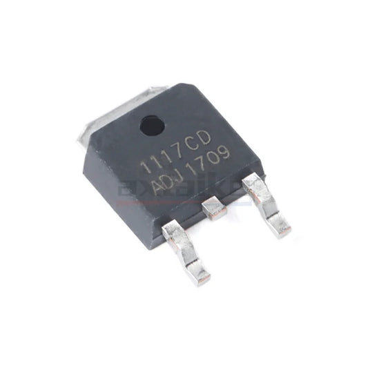 Lote 10 Pcs Regulador Voltaje LDO AMS1117CD TO-252 (DPak) SMD (1.2V/1.8V/2.5V/3.3V/5.0V/ADJ) 1A