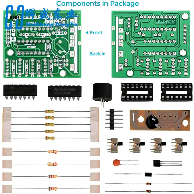 Kit DIY Módulo Electrónico Caja Musical 16 Tonos (BOX-16) para Práctica Soldadura Arduino