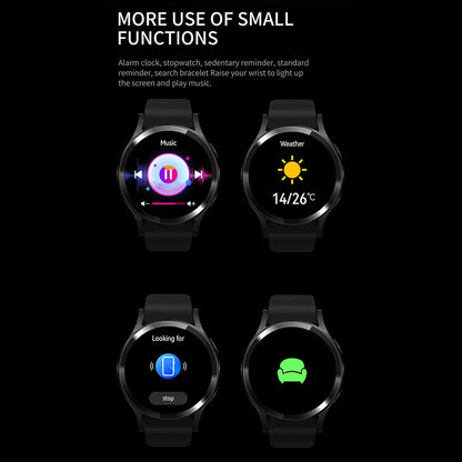 Smartwatch 2024 6 Pro (1.32", 160x160) Llamada Bluetooth, Diales Personalizados, Monitor Salud/Deporte para Hombre/Mujer