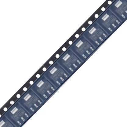 Regulador Voltaje Lineal LDO AMS1117 SMD SOT-223 - Varios Voltajes (1.2V a 5.0V y ADJ) - Lote 10 Piezas