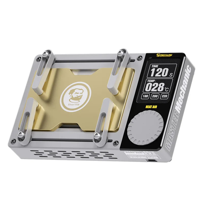 MECHANIC HEAT AIR Preheating Platform PTC Heating Core  BGA Stencil For IPhone X-15 Series Motherboard Layered Chip Reflow Weld