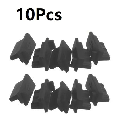 Tapón Antipolvo USB Universal Silicona Protector para Puerto/Jack Hembra Tablet/PC/Notebook/Laptop (5-10 Unidades)