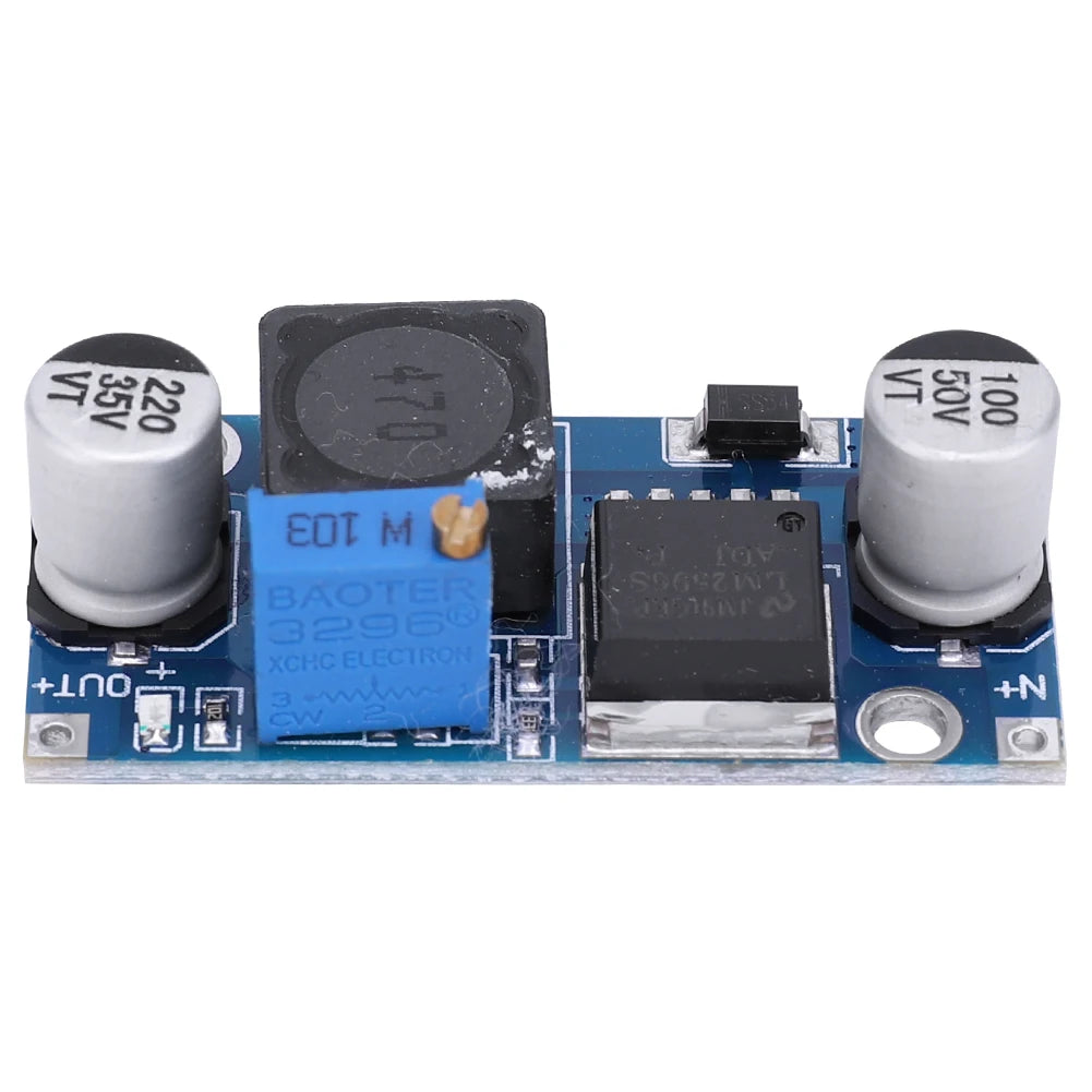 Lote 1/10 Pcs Módulo Convertidor Buck LM2596 DC-DC 3A Ajustable Step-Down 24V/12V/5V/3V