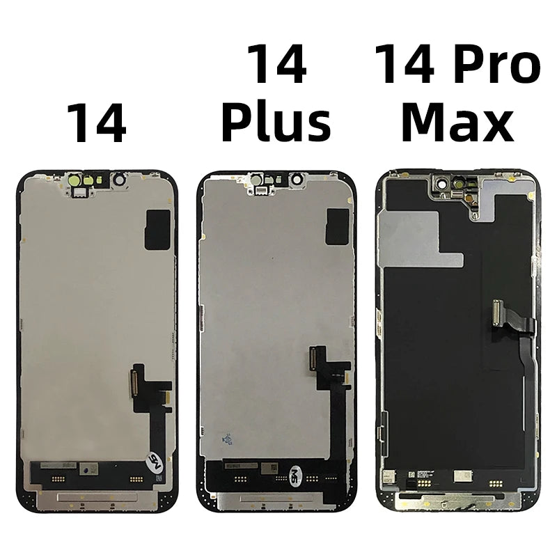 Pantalla OLED AAA+ con Digitalizador Táctil 3D Touch para iPhone X/XR/XS / 11 Pro / 12 Mini / 13 Pro Max / 14 Plus (Reemplazo LCD)