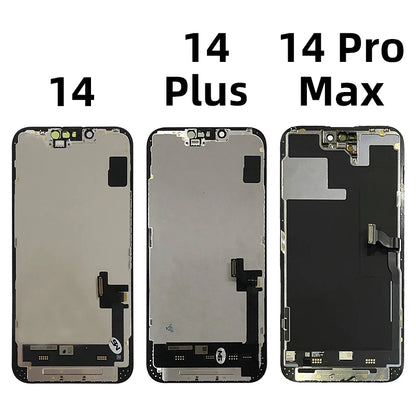 Pantalla OLED AAA+ con Digitalizador Táctil 3D Touch para iPhone X/XR/XS / 11 Pro / 12 Mini / 13 Pro Max / 14 Plus (Reemplazo LCD)