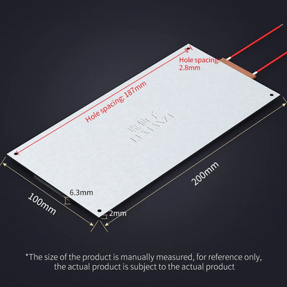 LUXIANZI Aluminum Led Remover BGA Desoldering Station PTC Fever Plate Preheating LCD Strip Chip Repair Thermostat Heating Plate