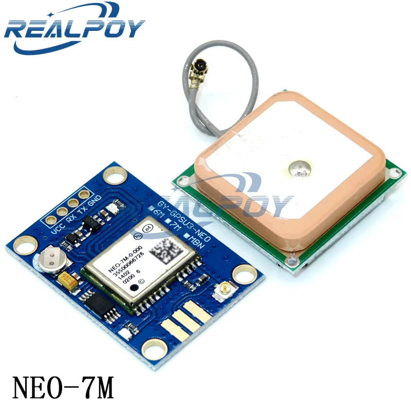Módulo GPS NEO-6M / NEO-7M / NEO-8M (Micro USB) para Posicionamiento Satelital Arduino/STM32/C51