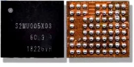 Circuito Integrado (IC) Alimentación/Carga S2MU106X01 / MU106X01-5 / MU005X01/X02/X03 / S2MU004X-C para Samsung A31 (10 Unidades)