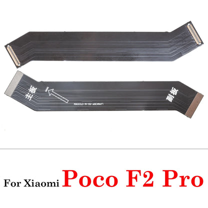 LCD Display Main Motherboard Connector USB Charge Board Ribbon Flex Cable For Xiaomi Poco F1 F2 F3 X2 X3 X4 M4 Pro NFC C3 4G 5G