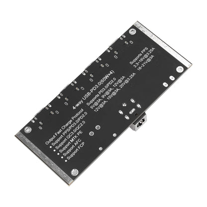 Módulo Adaptador Fuente PD 65W USB-C Soporta PD3.0/2.0, QC3.0/2.0, FCP, AFC Placa Circuito Cargador