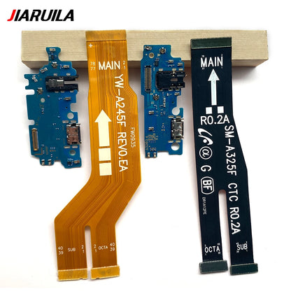 Placa Puerto Carga Rápida USB con Flex para Placa Principal Samsung Galaxy A24/A32 4G/A34/A54 5G