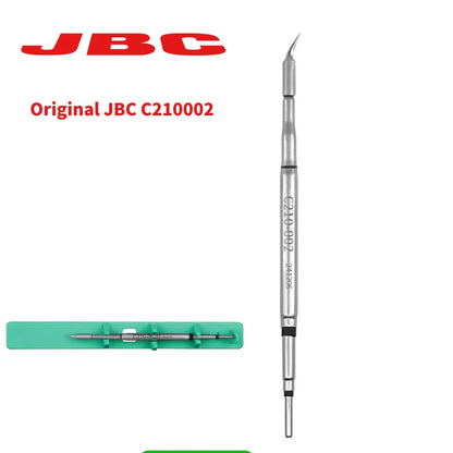 Original JBC C210 Soldering Iron Tips C210002/018/020 Universal Heating Core Efficient Heat fit JBC T210-A Precision Handle
