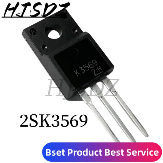 MOSFET Canal-N 2SK3569 TO-220F (Aislado) 650V 9A - Lote 5/10 Piezas
