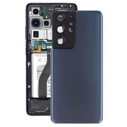Tapa Trasera Batería con Cubierta Lente Cámara para Samsung Galaxy S21 Ultra 5G (Repuesto Reparación Teléfono)