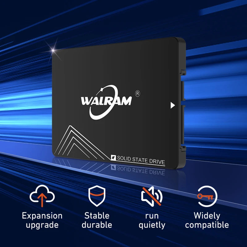 Disco Estado Sólido (SSD) Walram SATA3 240GB para Laptop/Desktop