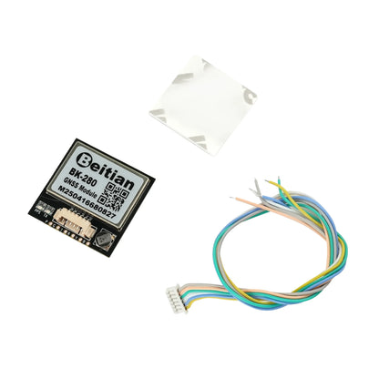 Módulo GNSS Dual Beitian BK-280 G-MOUSE (GPS/GLONASS, Flash M9140-KB, Cable 1.25-6P) para Arduino/RC/RPI/Drones