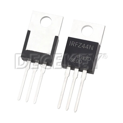 Transistor MOSFET IRF9Z24N/IRF9Z34N/IRLZ24N/IRLZ34N/IRLZ44N/IRFZ44N (TO-220) (10 Unidades)