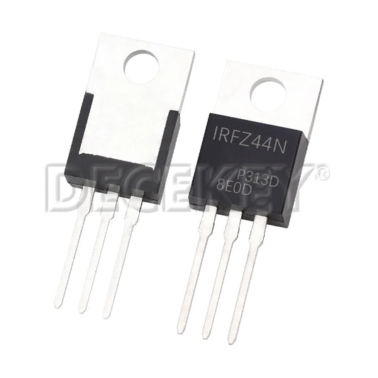 Transistor MOSFET IRF9Z24N/IRF9Z34N/IRLZ24N/IRLZ34N/IRLZ44N/IRFZ44N (TO-220) (10 Unidades)