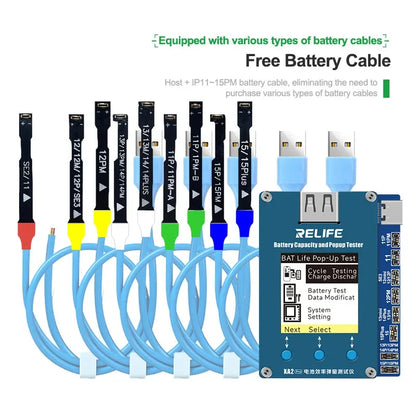 OSS W09 Pro RELIFE XA2 Pro Battery Programmer for iphone 11 12 13mini 14 15Pro Max Battery Health Changed to 100% Pop-up Repair