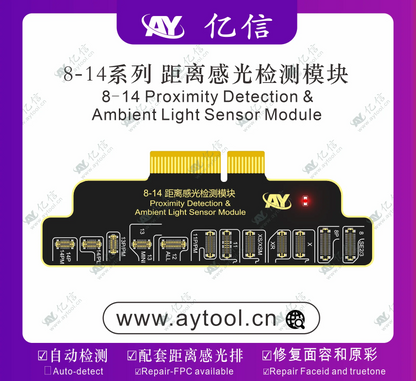 AY A108 BOX Face ID Programmer For iPhone X-15 Pro Max Dot Matrix Projector Repair True Tone Fix Battery Health Data Change Tool